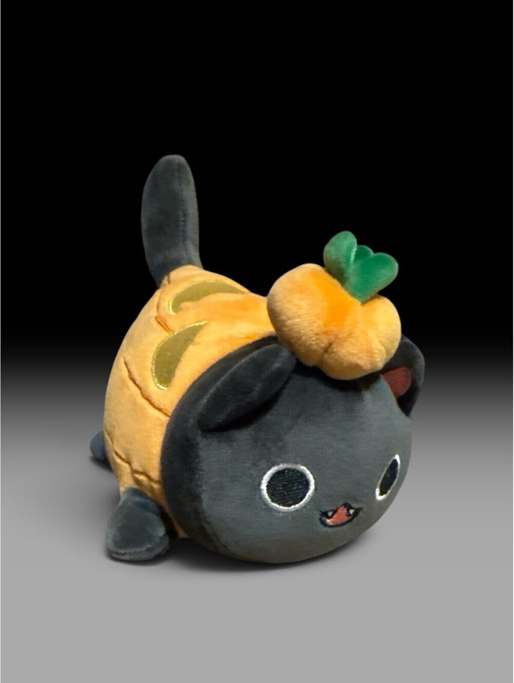 Aphmau Meemeows Pumpkin Cat 6” Plush Litter 1 2021 Halloween Stuffed Animal NWOT